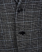 Серый пиджак в клетку Emporio Armani | Фото 3