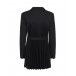 Черный пиджак с поясом Prairie Черный, арт. 201F21303FW Черный | Фото 3