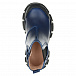 Темно-синие ботинки на массивной подошве GUCCI | Фото 5