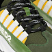 Зеленые кроссовки с полосками Dsquared2 | Фото 6