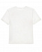 Белая футболка с логотипом и принтом &quot;герань&quot; Dolce&Gabbana | Фото 3