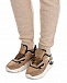 Бежевые брюки из смесовой шерсти Pietro Brunelli | Фото 8