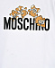 Футболка с лого и медвежатами, белая Moschino | Фото 3