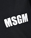 Черное платье-футболка макси MSGM | Фото 8