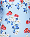 Голубой купальник с принтом &quot;вишни&quot; Monnalisa | Фото 3