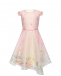Платье из органзы с цветочным принтом, светло-розовое Eirene | Фото 1