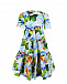 Платье с принтом &quot;гортензии&quot; Dolce&Gabbana | Фото 2