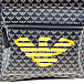 Рюкзак со сплошным принтом и логотипом, 35х25х12,5 см Emporio Armani | Фото 7