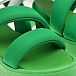 Дутые босоножки зеленого цвета MARNI | Фото 6