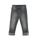 Серые джинсы с потертостями Emporio Armani | Фото 1