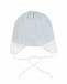 Голубая шапка с аппликацией &quot;мишка&quot; Il Trenino | Фото 2