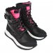 Черные высокие кроссовки с розовым язычком Jarrett | Фото 1