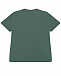 Зеленая футболка с логотипом Emporio Armani | Фото 2