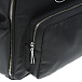 Черный рюкзак с белым логотипом Balmain | Фото 6