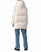 Куртка с накладными карманами и отделкой из овчины, белая Yves Salomon | Фото 4