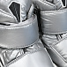 Серебристые мембранные сапоги с застежками велкро ONWAY | Фото 6