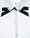 Белая рубашка со стразами на воротнике Tre Api | Фото 4