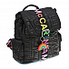 Черный рюкзак с разноцветным логотипом, 27x27x10 см Stella McCartney | Фото 2