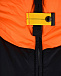 Удлиненный черный жилет с оранжевым капюшоном Parajumpers | Фото 6