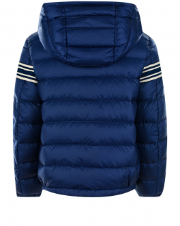 Куртка Renald с вязаной деталью и логотипом Moncler Синий, арт. 1A12020 C0465 74H | Фото 2