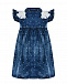 Джинсовое платье с рукавами-крылышками Monnalisa | Фото 2