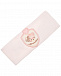 Комплект: повязка и пинетки, розовый Monnalisa | Фото 2