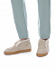 Кашемировые брюки мятного цвета Arch4 | Фото 9