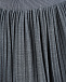 Серая трикотажная плиссированная юбка Aletta | Фото 4
