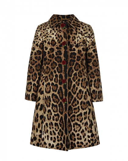 Однобортное пальто Dolce&Gabbana | Фото 1