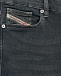 Синие зауженные джинсы Diesel | Фото 3