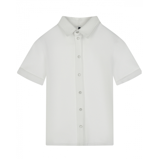 Белая рубашка с короткими рукавами comfort Silver Spoon | Фото 1