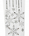 Белые колготки 50 den со снежинками из страз My Little Kiki | Фото 2