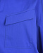 Синее платье-рубашка OLIMPIA Pietro Brunelli | Фото 9
