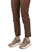 Кожаные брюки коричневого цвета  | Фото 7