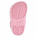 Розовые сланцы с логотипом Crocs | Фото 5