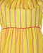 Желтое платье в красную полоску Aletta | Фото 3