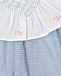 Серо-голубое платье с белым воротником Tartine et Chocolat​ | Фото 3