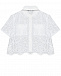 Кружевная белая блуза Monnalisa | Фото 2