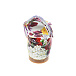 Босоножки из кожи с цветочным принтом Dolce&Gabbana | Фото 3