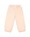 Розовые брюки с вышивкой Stella McCartney | Фото 1