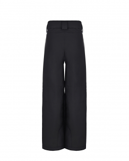 Черные брюки с бретелями Poivre Blanc Черный, арт. W21-0920-JRBY BLAK BLACK | Фото 2