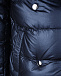 Синяя куртка с варежками Yves Salomon | Фото 4
