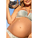 Купальник для беременных бикини раздельный, зеленый Cache Coeur | Фото 8