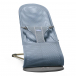 Серо-голубой шезлонг-кресло для детей Bliss Mesh Baby Bjorn | Фото 1
