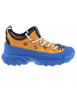 Кроссовки с синей подошвой Burberry Оранжевый, арт. 8049131 B1485 | Фото 2