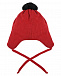 Красная шапка с нашивкой &quot;заяц&quot; Chobi | Фото 2