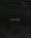 Рюкзак маленький с логотипом, черный BOSS | Фото 4