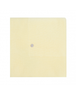 Желтый вязаный плед, 105x105 см Paz Rodriguez Желтый, арт. 031-92513K 0501 H82 Y | Фото 2