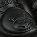Шлепки с объемным мишкой в тон, черные Moschino | Фото 6