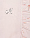 Комплект: комбинезон с рюшами и шапка, розовый Monnalisa | Фото 5